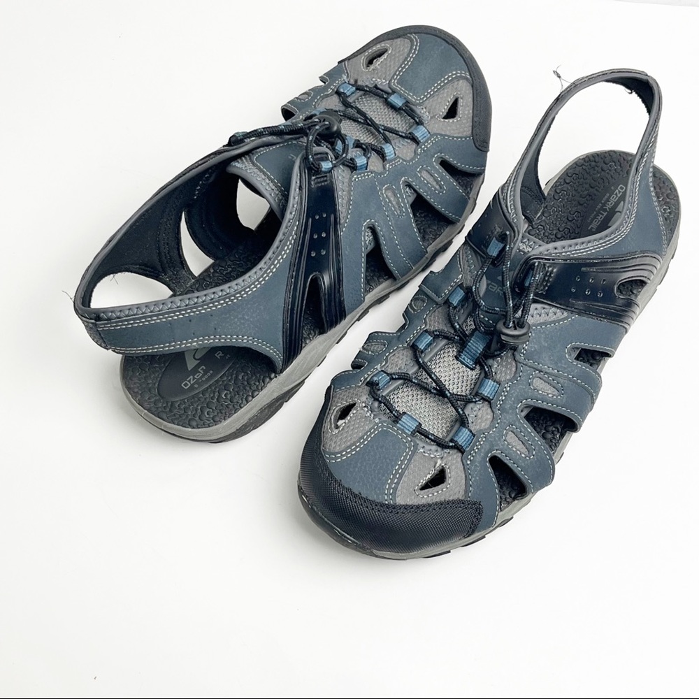 OZARK TRAIL Closed Toe Toggle Strap Slingback Hiking Sandals, Size 13